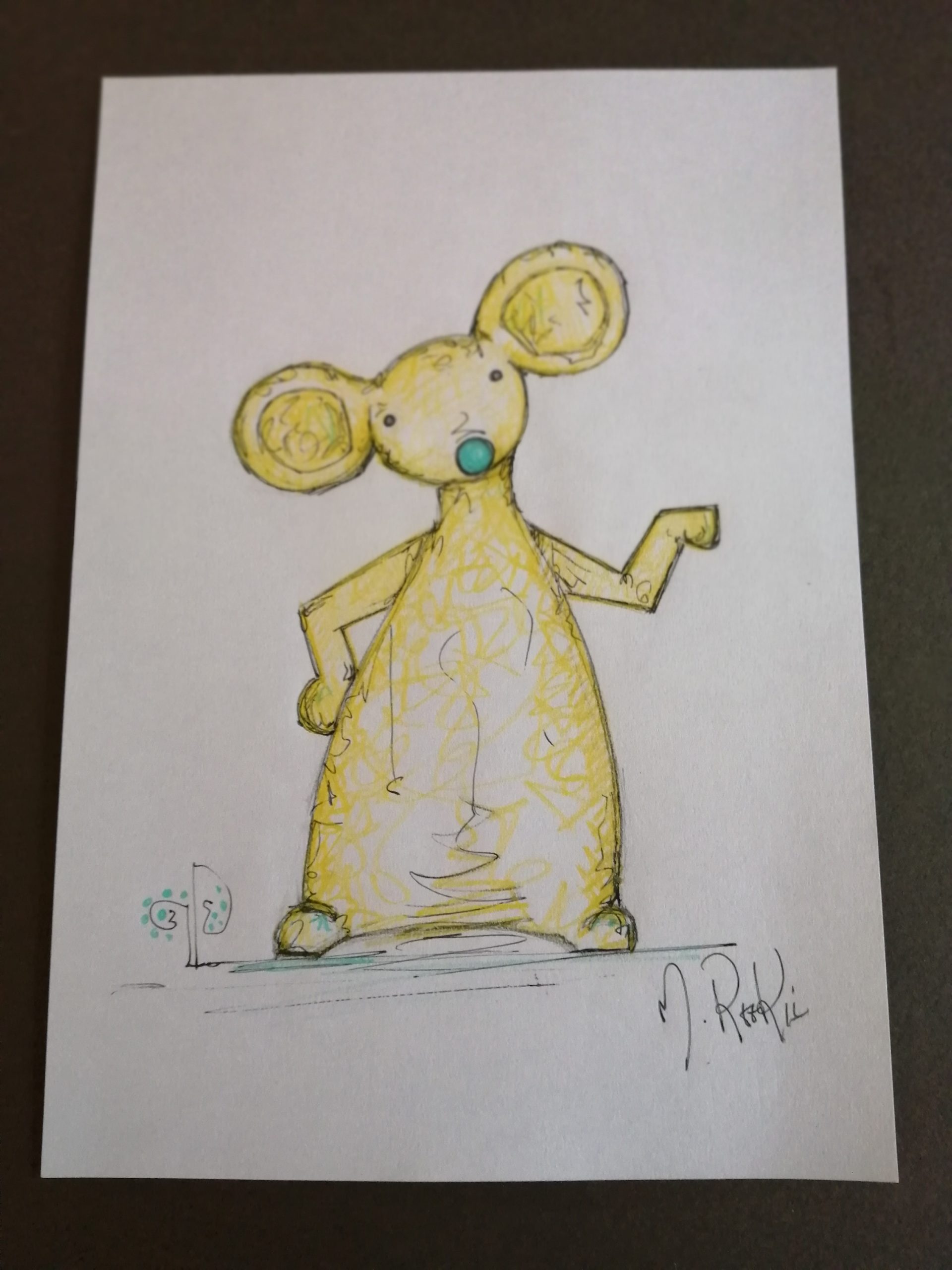 Sketch 'Yellow Mouse 