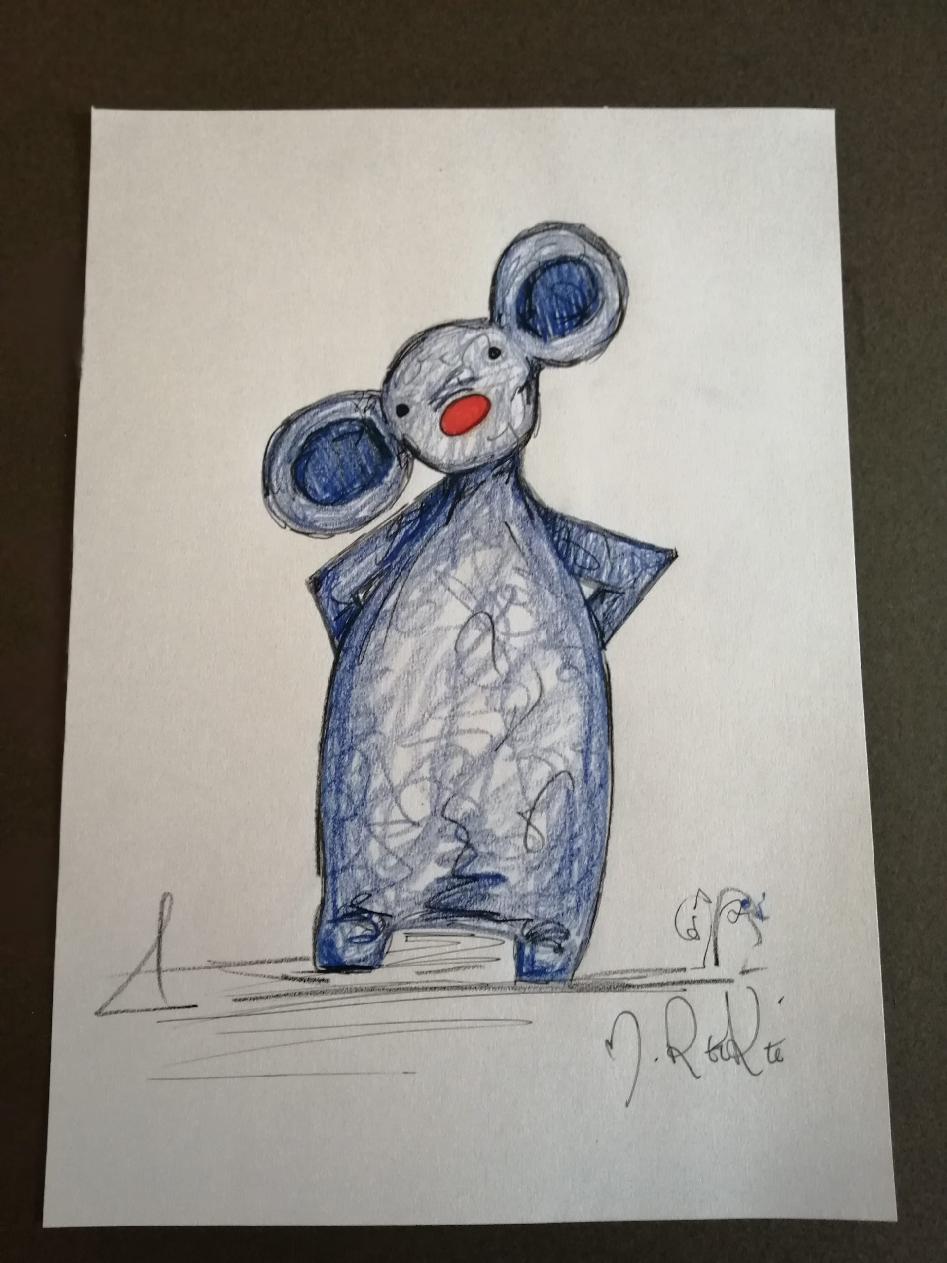 Sketch 'Blue Mouse